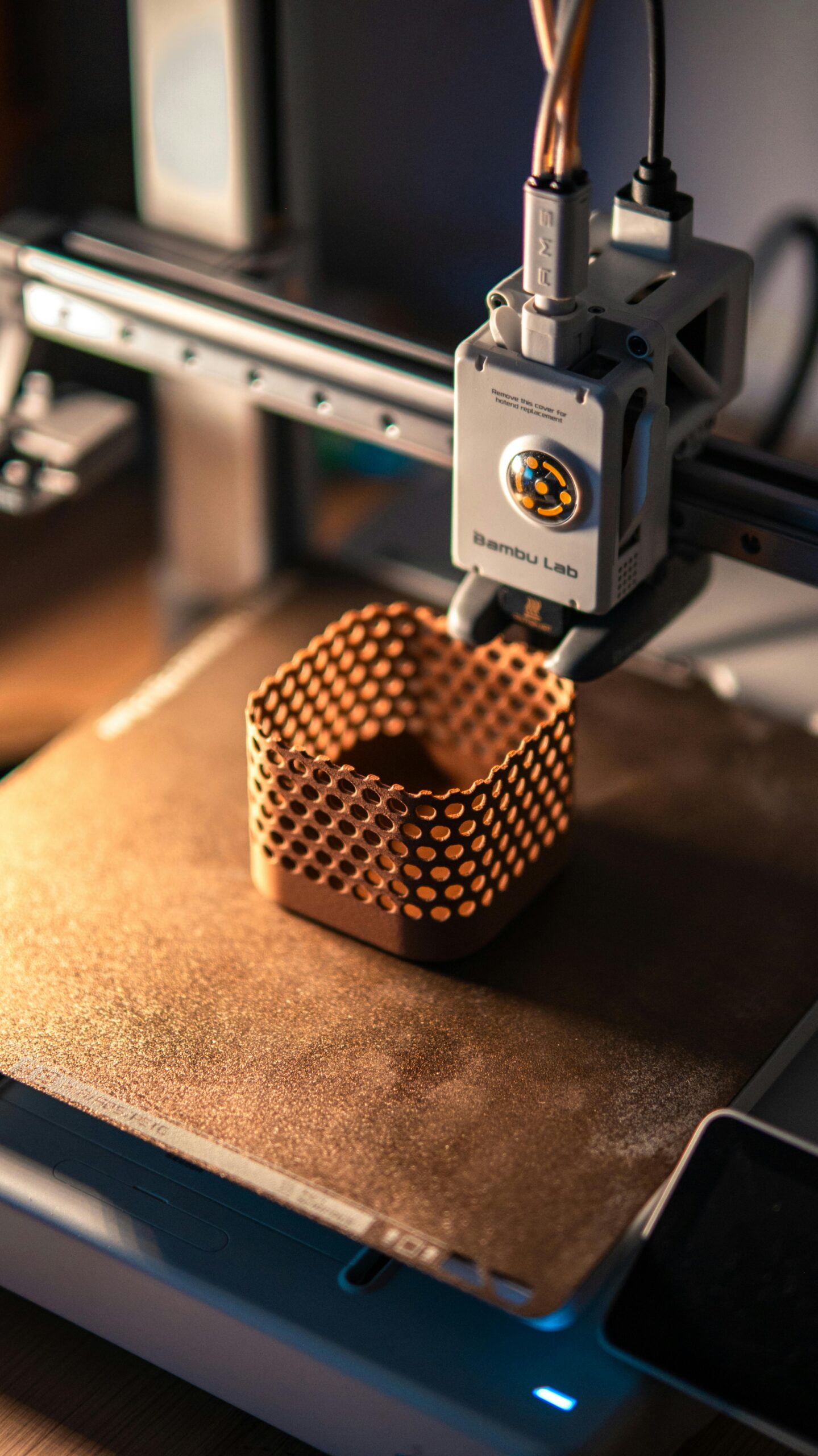3D printer tijdens productie