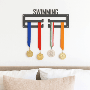 Zwemmen Medaille Houder - 12 Medailles - Ophangen aan Muur