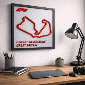 Silverstone Circuit – Formule 1 Poster – Decoratie – Formule 1 Cadeau