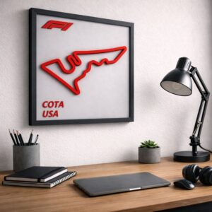 Circuit of the Americas – Formule 1 Poster – Decoratie – Formule 1 Cadeau