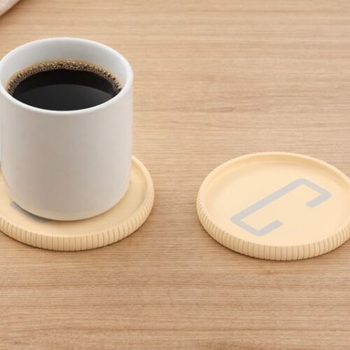 Onderzetter met Initiaal - Personaliseerbaar - 13 cm - Glazen - Bekers - Mokken