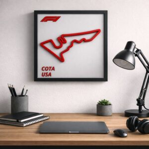 Circuit of the Americas – Formule 1 Poster – Decoratie – Formule 1 Cadeau