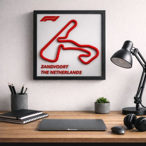 Circuit Zandvoort – Formule 1 Poster – Decoratie – Formule 1 Cadeau